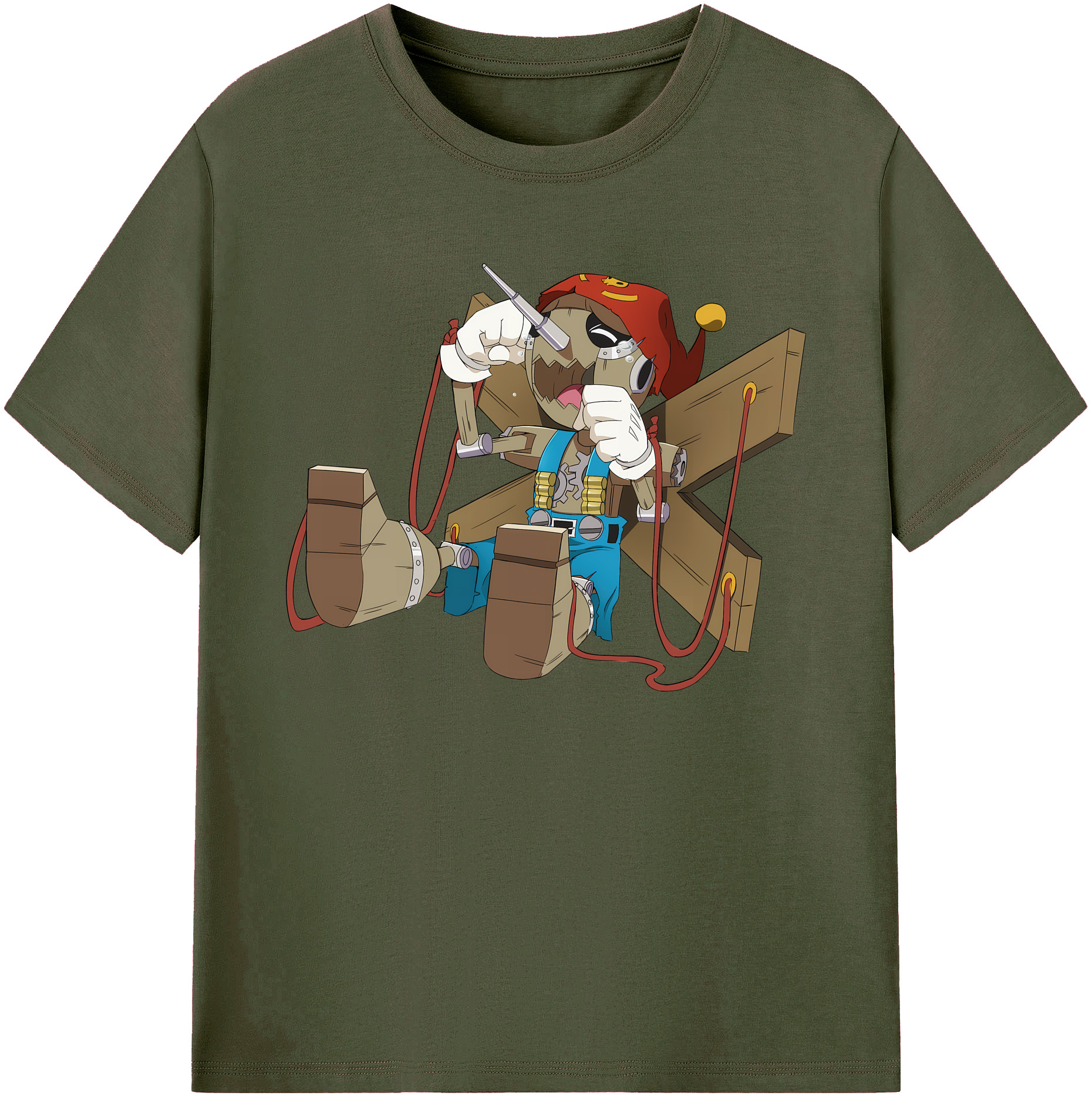 （画像用） Digimon デジタルモンスター/デジモン 綿100％ メンズ半袖Tシャツ｜肌触りやわらか＆通気性